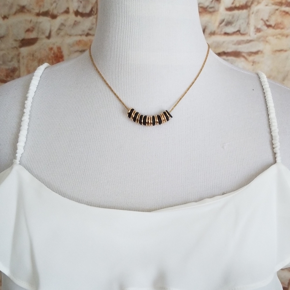 New Robert Lee Morris Brown Eyed Girl Necklace